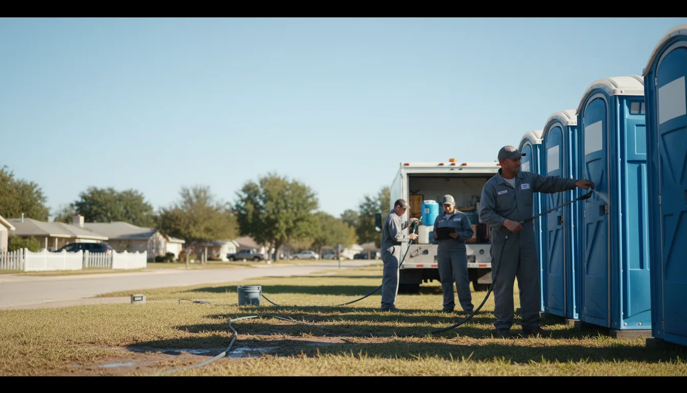 Long-Term Portable Toilet Rental in Fremont, OH near me